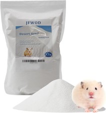 Hamster Bath Sand, 7.7lb Dust Free Desert Sand or Potty Litter Sand for Hamster