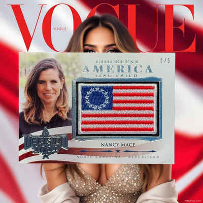 2024 Decision Nancy Mace GBA Flag Patch 5/5 Women s Rights