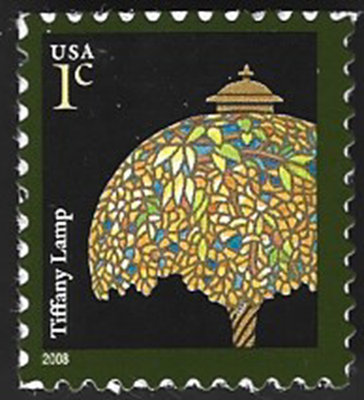 #ad Scott#3749A 1c Tiffany Lamp MNHOG S A A 1 $1.20