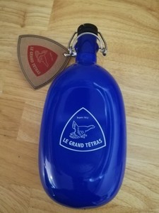 Ancienne Gourde Le Grand Tétras - Vintage, Fabriquée En France, état Dans Son Jus