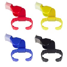 High Decibel Plastic Sports Whistle for Coaches, Referees, Emergency, Lifeguard