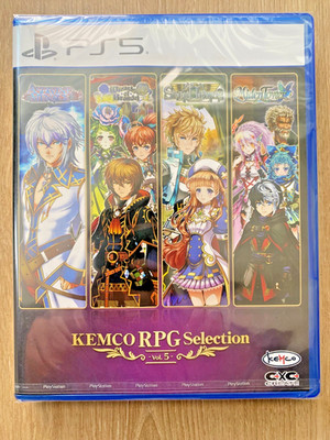 Kemco RPG Selection Vol 5 PS5 Asia Version w English Brand New Sealed Fast Ship