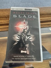 Blade UMD, 2005 Marvel Vampires staring Wesley Snipes Sony PSP Case And Disc