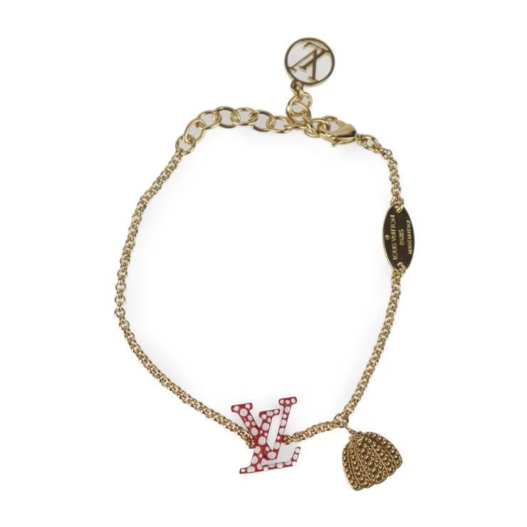 LOUIS VUITTON（LV） Bracciale Louis Vuitton LV Infinity Dot Unisex Ottone Yk Kusama Collaborazione