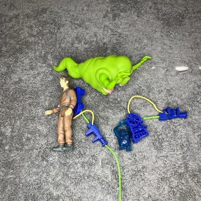 1984 Kenner Ghostbusters Toys with Slimer  venkman Proton Pack - Clean