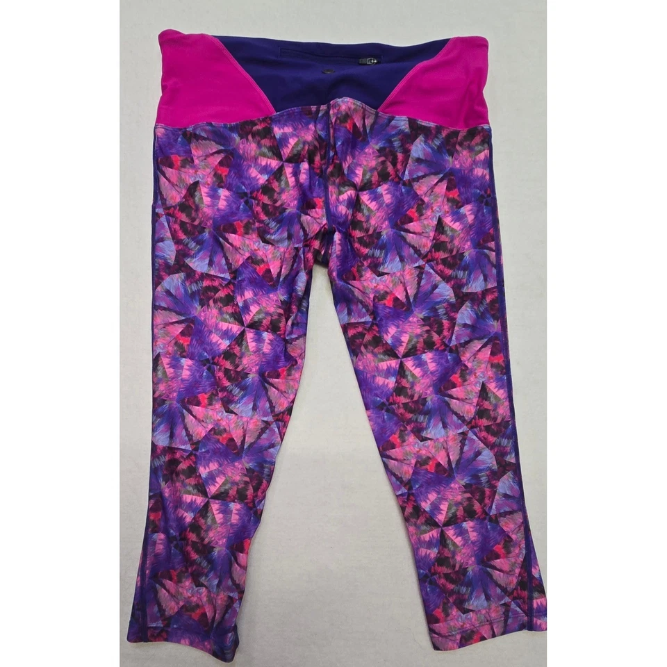 Leggings capri de natación Prana Rai para mujer M medianos púrpura rosa Foto 2 de 4
