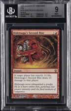 2005 SAVIORS OF KAMIGAWA FOIL #102 HIDETSUGU'S SECOND RITE R BGS 9