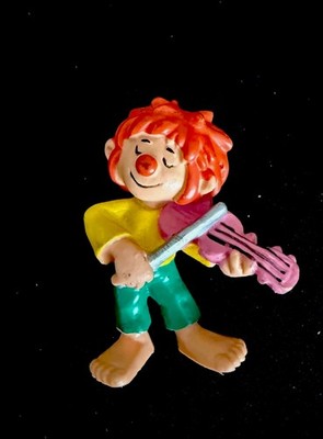 Bullyland Pumuckl Figur Musikant mit Geige 1983 Made in Germany Vintage selten