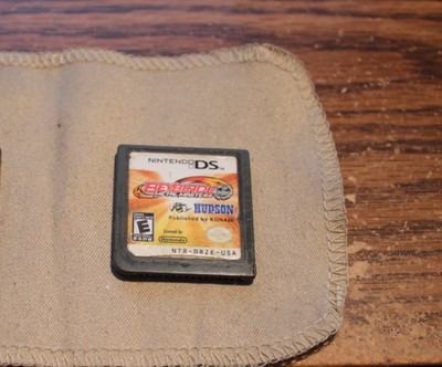 Beyblade: Metal Masters (Nintendo DS, 2011) authentic Orange BRZE version cart