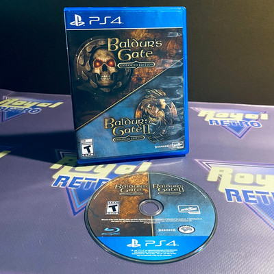 Baldur's Gate 1 & 2 Enhanced Edition (Sony PlayStation 4 PS4, 2019 Beamdog)