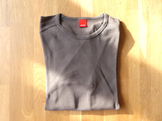 Herren Longsleeve / Langarmshirt / Größe L / grau / Baumwolle / Esprit