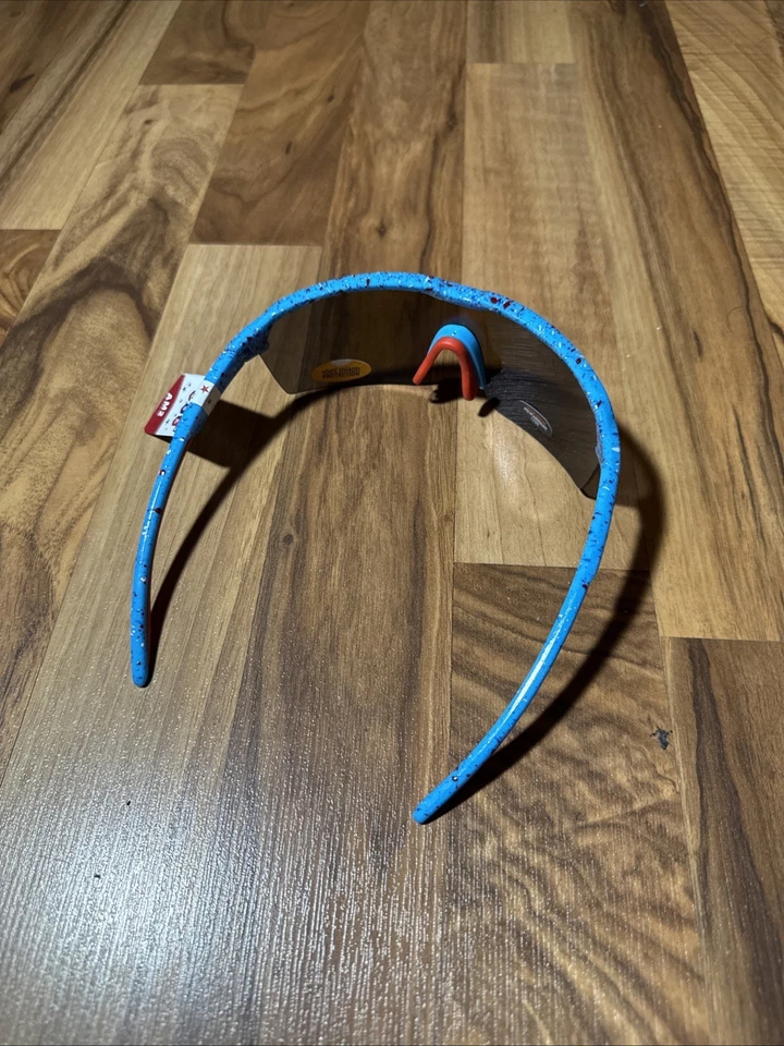 Pugs USA Sunglasses Aqua Speckled Red Frame Sports - Image 2 of 4