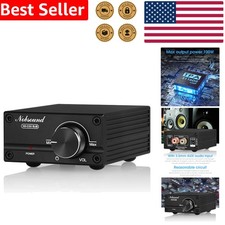 Compact 100W Digital Mini Amplifier for Passive Subwoofers - AUX Ready