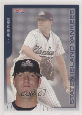 2004 Choice Staten Island Yankees Shaun Parker #21 0b5