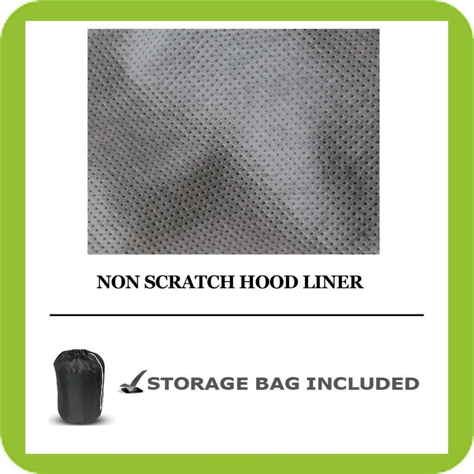 Black Snowmobile Cover fits Models: Arctic Cat ZL 580 ESR EFI 2000 - Image 4 of 4