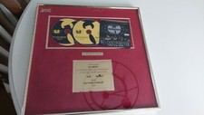WU TANG FOREVER BMG GOLD SALES AWARD ALBUM FRAME OILS GRANT FRAMED WEAR riaa UK
