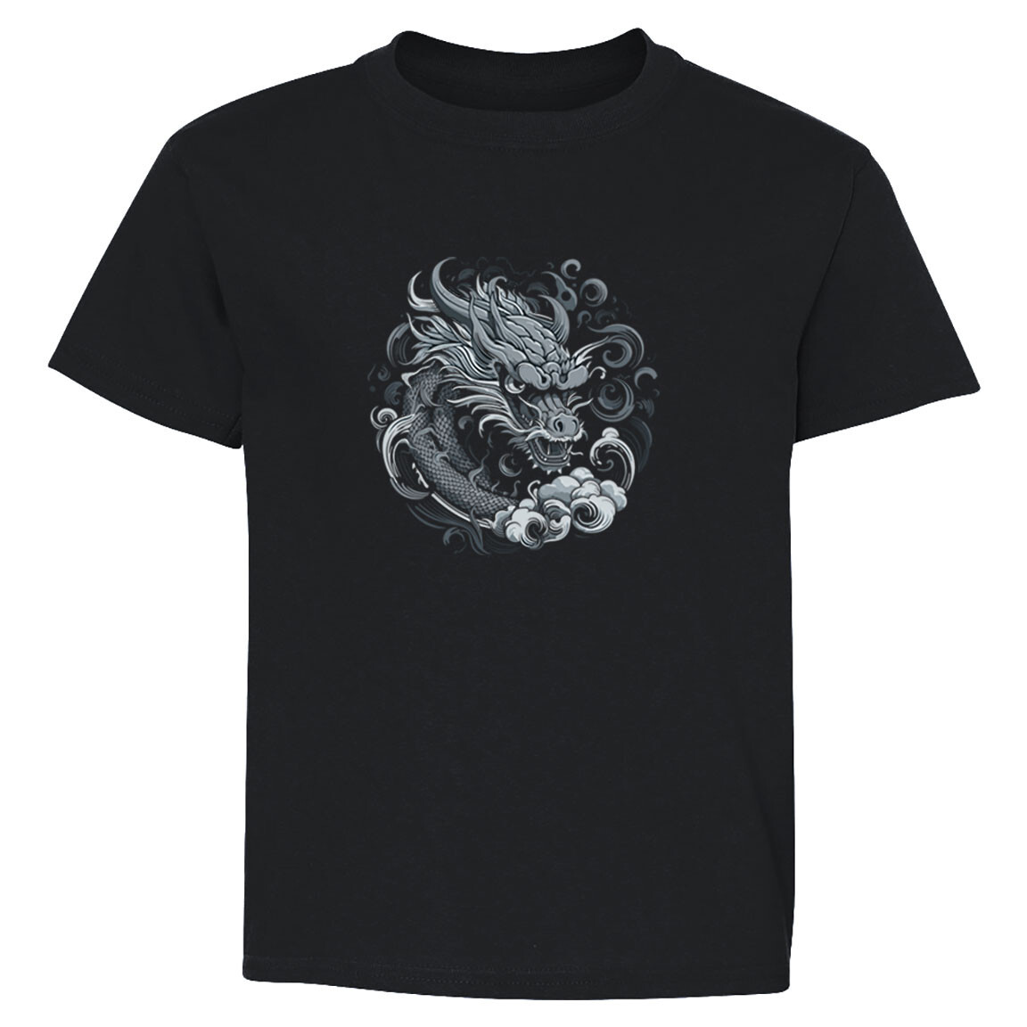 MX Outfit Black Youth Small T-shirt Chinese Year of The Dragon | eBay