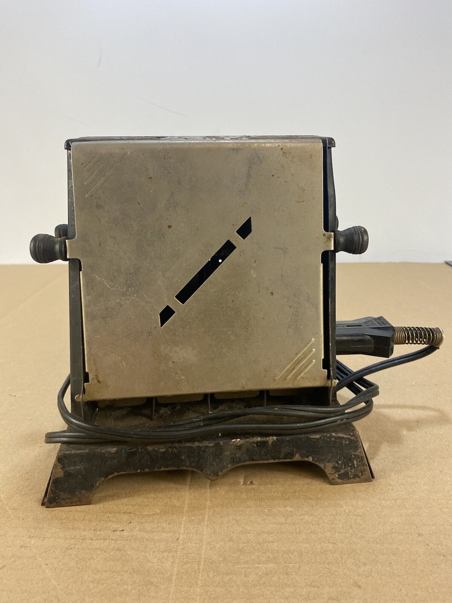 Vintage Antique Bread Toaster Atomic 40s 50s Electric Kitchen