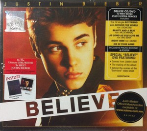 Justin Bieber Believe 2012 Malaysia Deluxe Digipak Cd Dvd Set Rare New Sealed 602537068128 Ebay