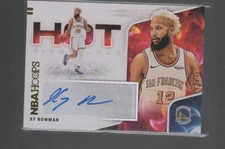 KY BOWMAN 2020-21 PANINI HOOPS HOT SIGNATURES AUTO CARD #HS-KBW