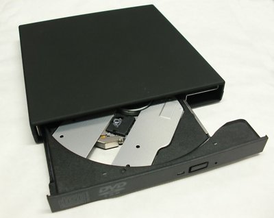 ext. CD / DVD Laufwerk mit USB 2.0 #d825