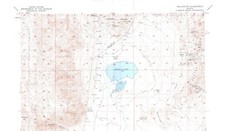 Wellington Quadrangle Nevada 1957 Topo Map Vintage USGS 15 Minute Topographic