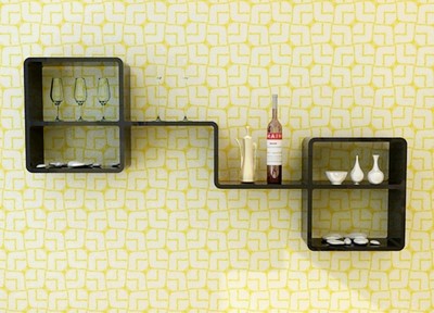 Cumix Designregal TICK - Wandregal-Regalsystem-Flexibel Erweiterbar