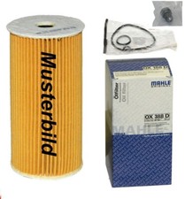 Ölfilter MAHLE Original OX388D-NEU-AUDI A1 (8X1),Sportback (8XA) 1.6 TDI,2.0 TDI