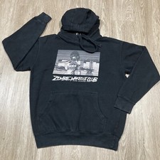 Zombie Makeout Club Sweater S Hot Topic Grunge Comic Pullover Hoodie