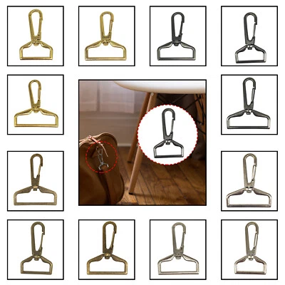 ARTANDCRAFTSLONDON Abnehmbare Karabiner drehbare Tasche Handtasche Schultergurt Gürtelverschluss Clip Auslöser