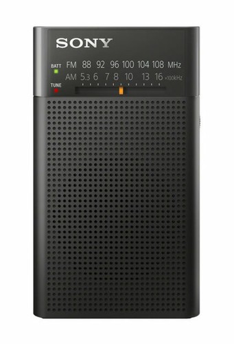 Sony Walkman SRF-36 – Mini Radio FM De Poche, Noir, état Fonctionnel