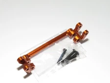 YY-MADMAX ALUMINUM SERVO SAVER STEERING ASSEMBLY MOUNT FOR AXIAL YETI XL ORANGE