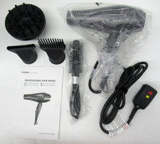 Faszin Storm S100 Hair Dryer, Grey, AirJetz Technology