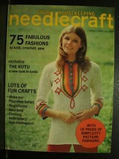 Good Housekeeping Needlecraft vintage magazine Spring Summer 1972