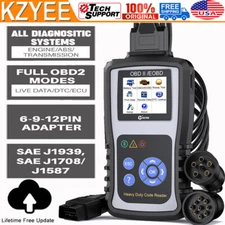 KC601 Heavy Duty Diesel Truck Scanner ABS Engine Transmission Diagnostic Tool