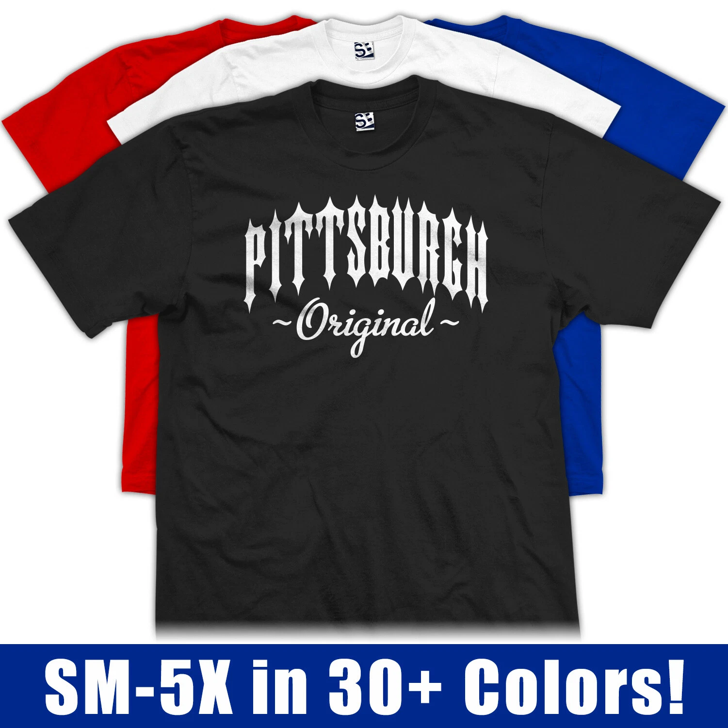 Pittsburgh Original Outlaw T-Shirt Born Raised in Straight Outta Mens Tee Shirt