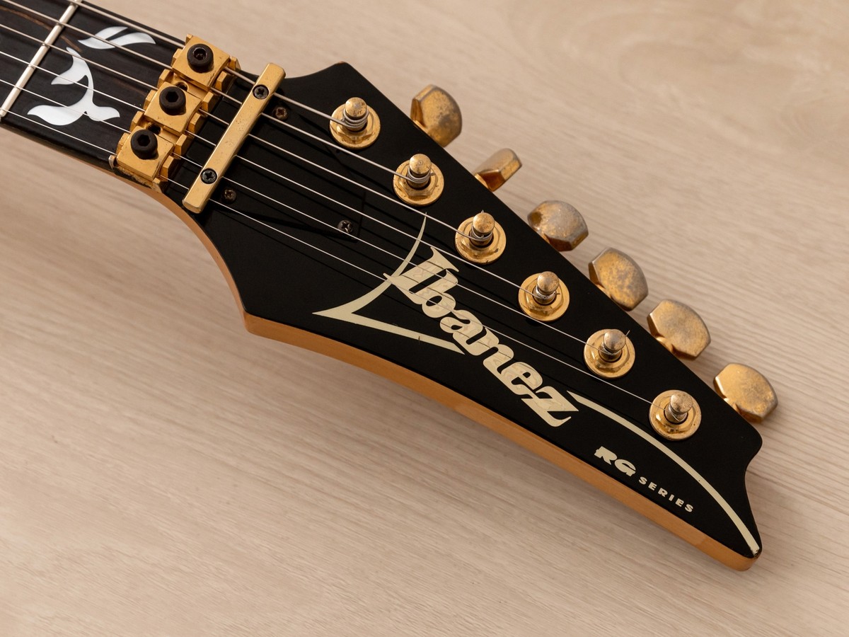 1993 Ibanez RG7CTTL Japan Exclusive Spot Model HSH Trans Blue, Tree of Life