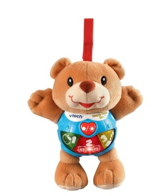 VTech Baby Happy Lights Bear - Interactive Toy - 3+ Months Car Seat Stroller