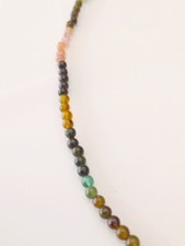 Collier Fantaisie Vintage – Perles Multicolores, Occasion