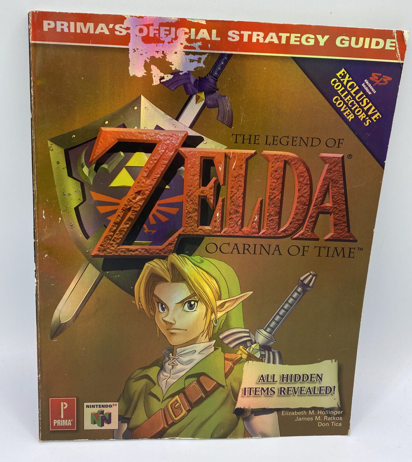 The Legend of Zelda : Ocarina of Time Official Strategy Guide by