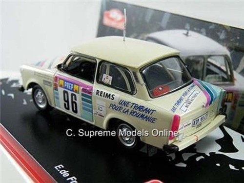 TRABANT 601S 1992 RALLY CAR MODEL FRESQUET 1/43 SIZE PACKAGED ISSUE K8967Q (=) - Picture 4 of 5