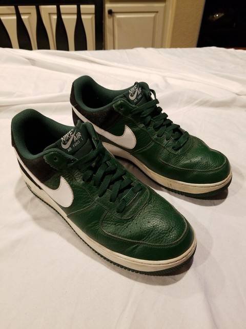 Nike Air Force 1 AF1 Gorge University Green White Black 488298-301 Mens Size 12 | eBay