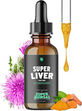 Super Liver Support with Milk Thistle - All Natural Liver Cleanse Detox  Rep...