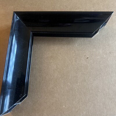 Nielsen Beautiful Gloss Black Metal Picture Frame Moulding