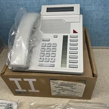 NEW! Nortel NT9K08XE93  M2008 Gray Phone w/ Display + Receiver - New Old Stock