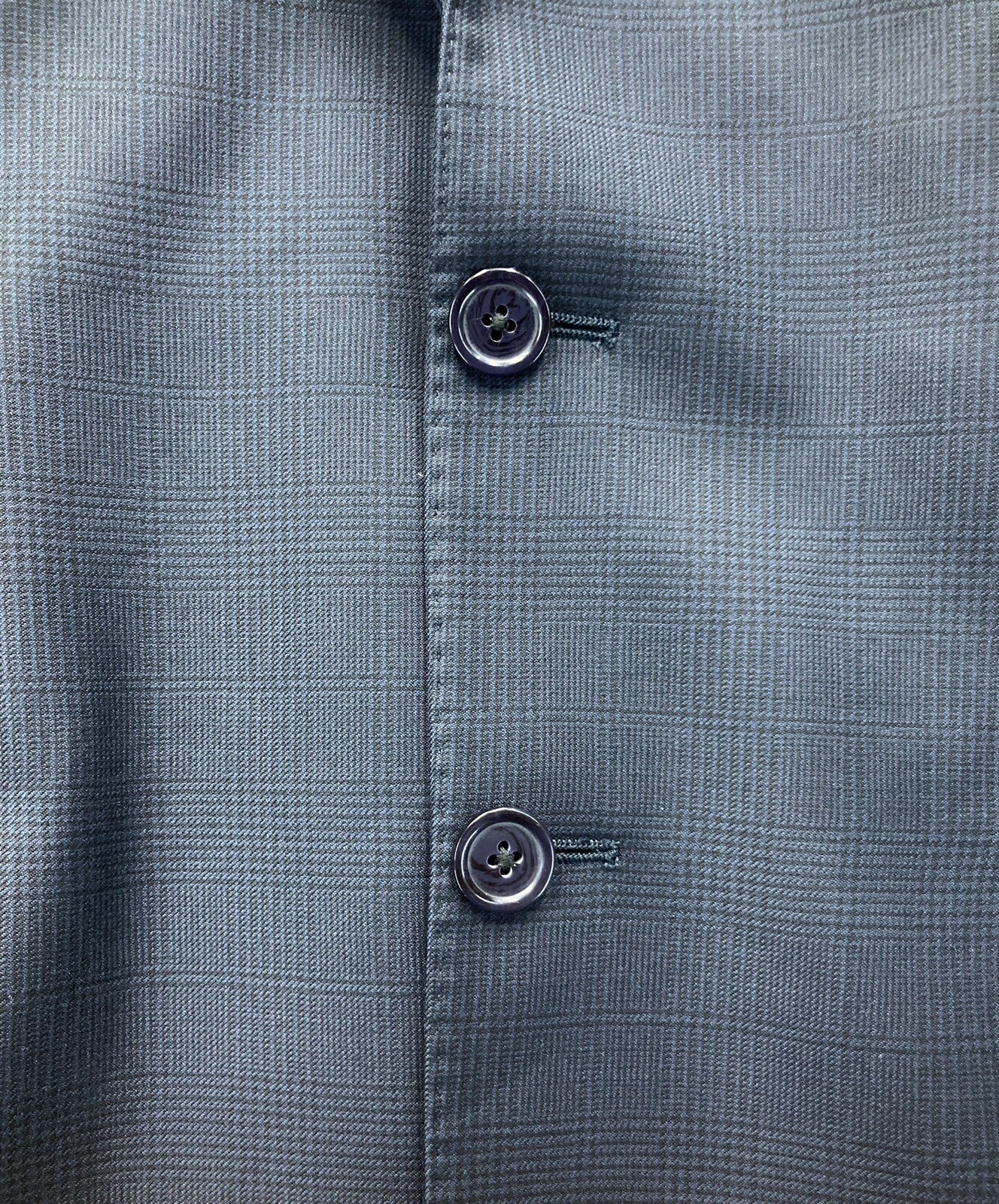 Giacca da smoking Yves Saint Laurent YSL da uomo nera blu con due bottoni *leggi*