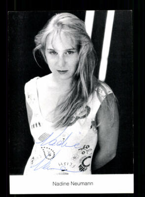 Nadine Neumann Autogrammkarte Original Signiert ## BC 164437