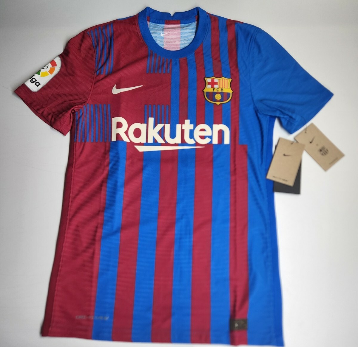 Barcelona Home Match Jersey Shirt 2021/22 Nike Ansu Fati #10