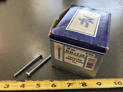 Screw 10/24x2-1/2 ph phil mach 7343 (738287073430)
