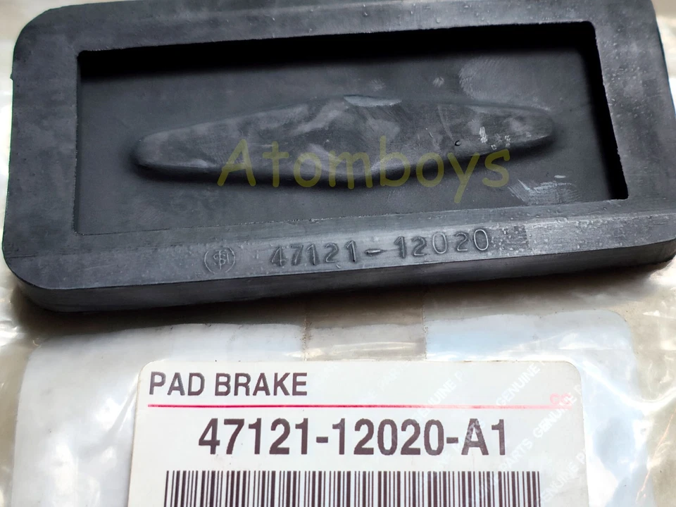 适合丰田 COROLLA AE101 AE102 AE111 AE110 AE114 ZZE112 E92 自动制动踏板垫 — 第 3/4 张图片